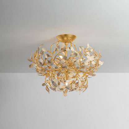 Maybrook Semi Flush Mount Ceiling Light in Detail.