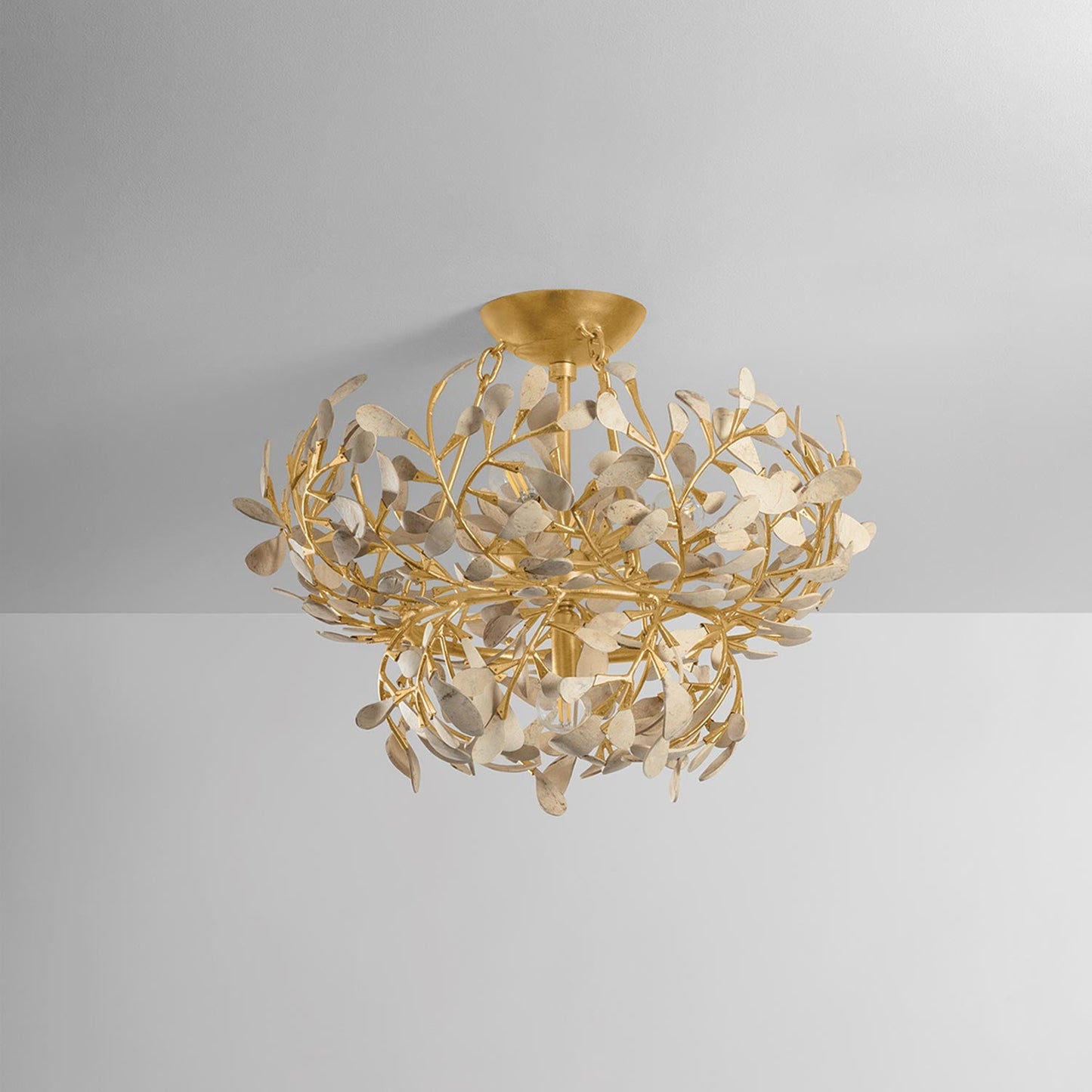 Maybrook Semi Flush Mount Ceiling Light in Detail.
