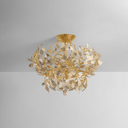 Maybrook Semi Flush Mount Ceiling Light in Detail.