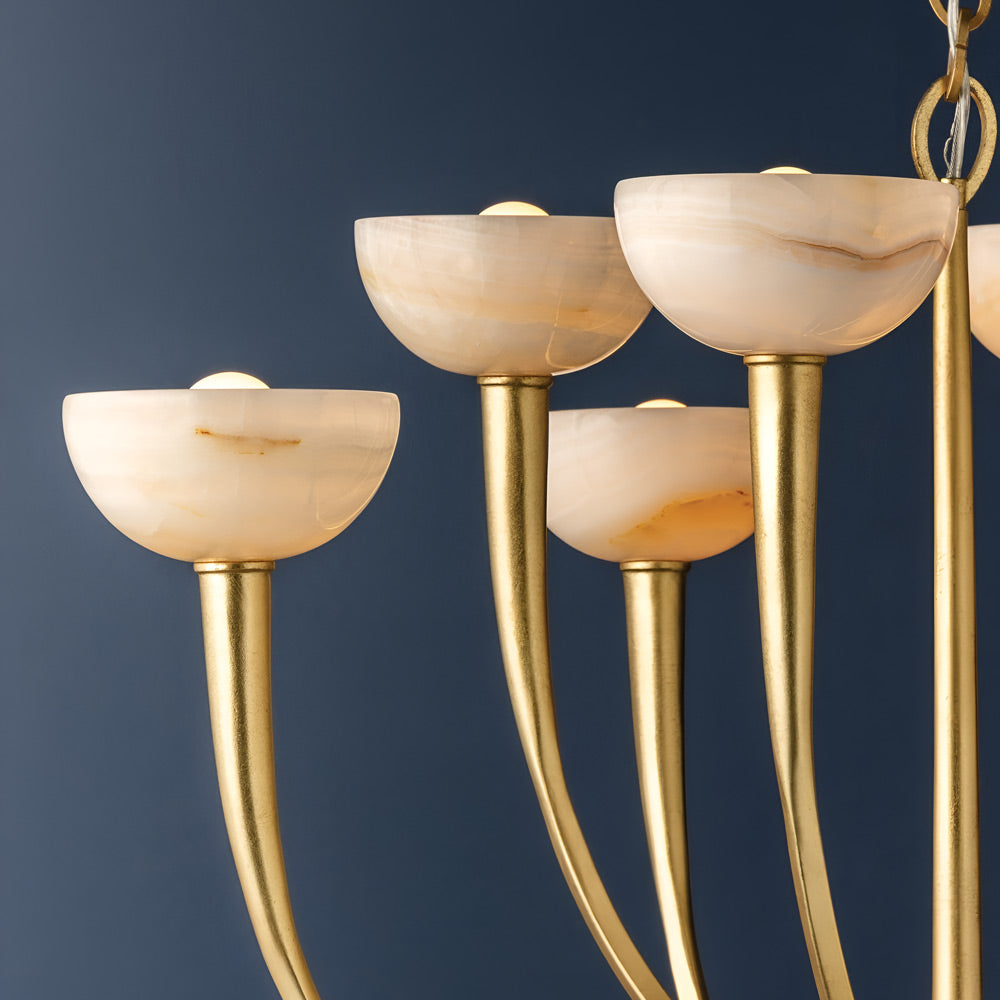 Maywood Chandelier in Detail.