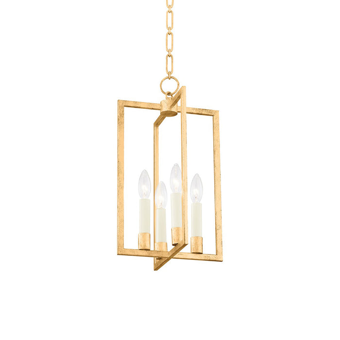 Middleborough Pendant Light in Gold Leaf(Small).