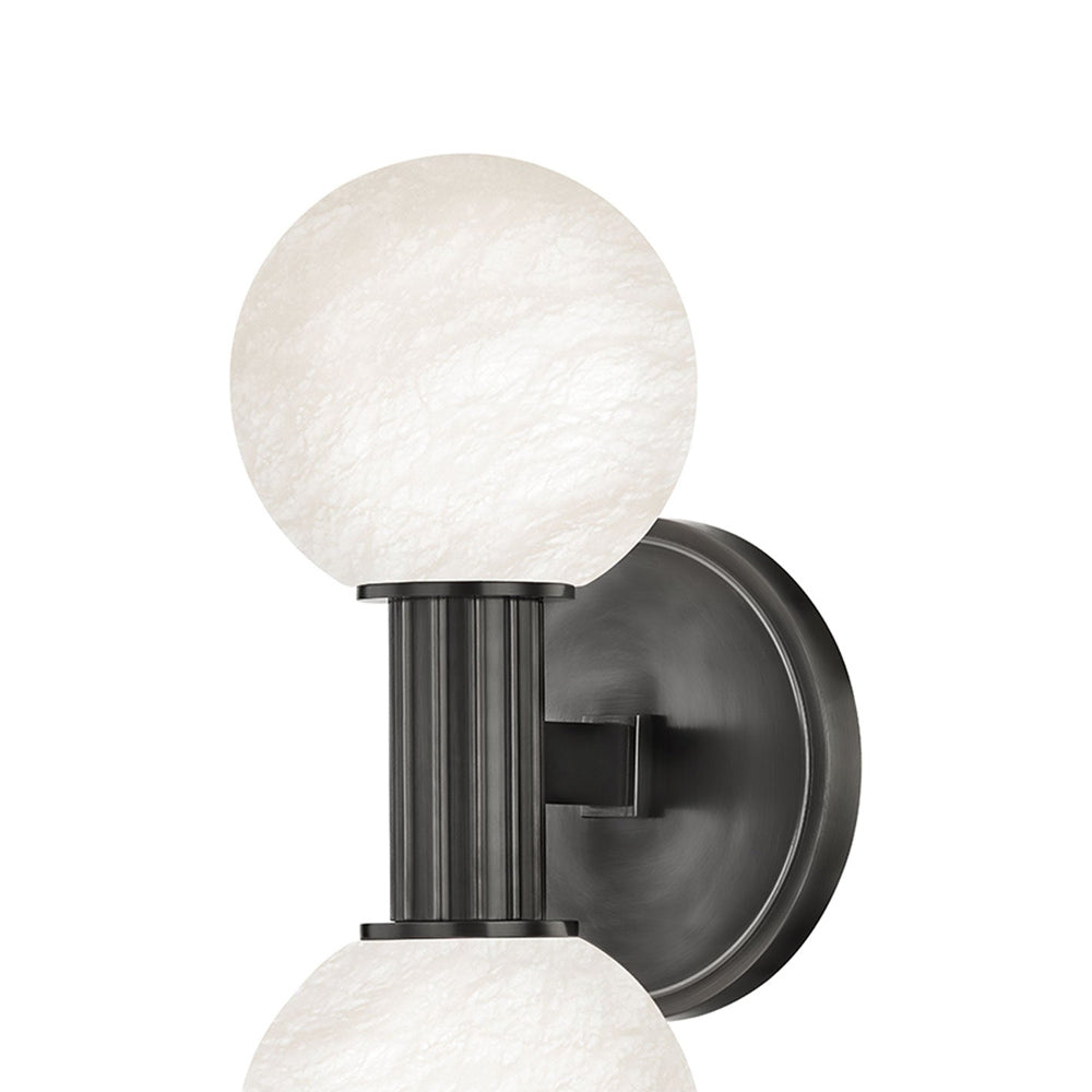 Murray Hill Double LED Wall Light in Detail.