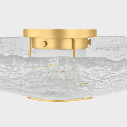 New Haven LED Flush Mount Ceiling Light in Detail.