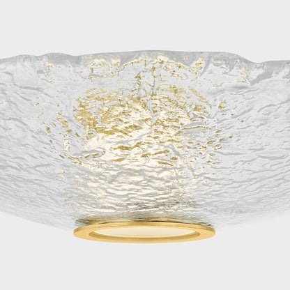 New Haven LED Flush Mount Ceiling Light in Detail.