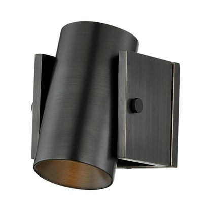 Nowra Wall Light in Distressed Bronze.