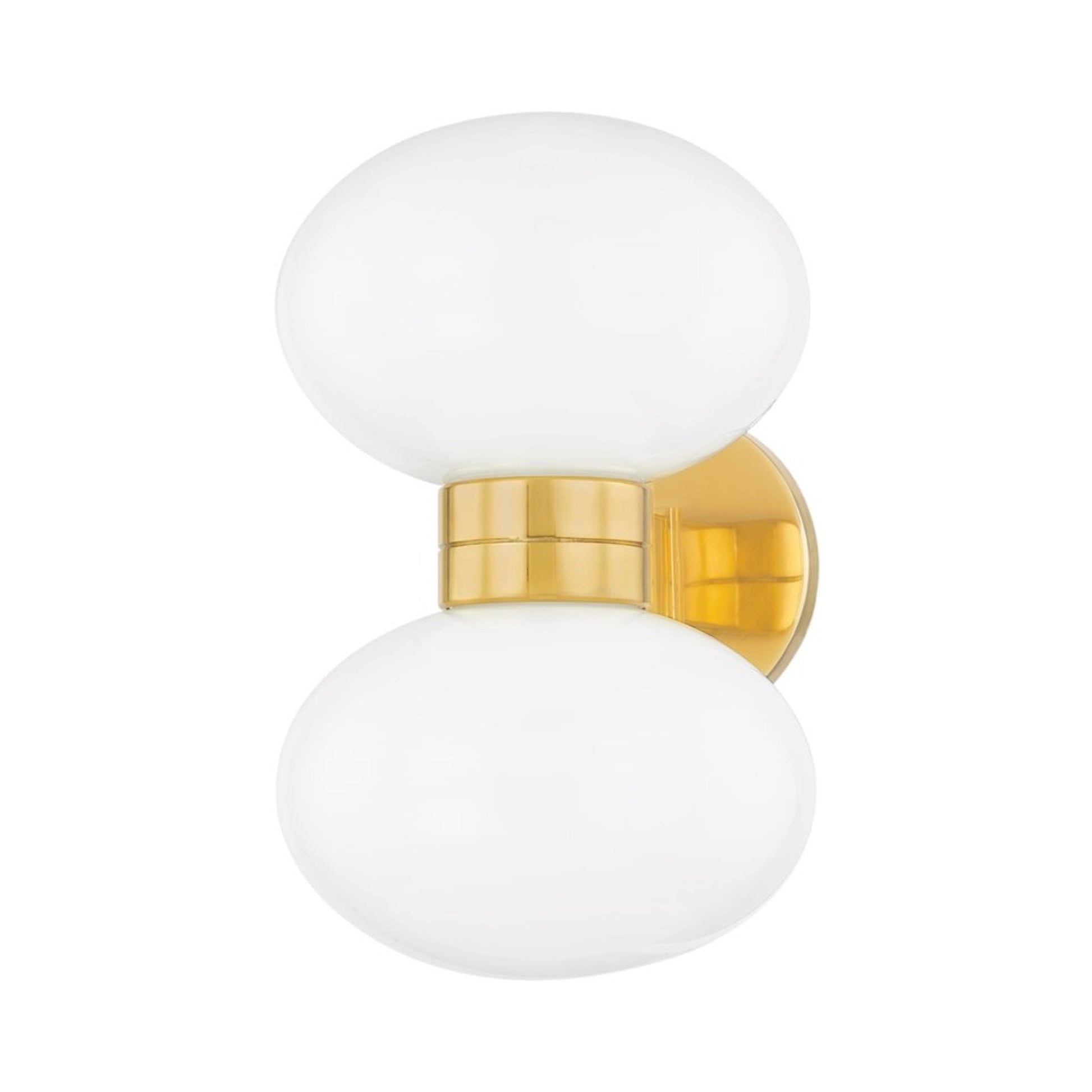 Otsego Wall Light in Aged Brass.