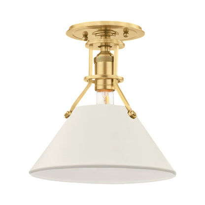 Painted No.2 Semi Flush Mount Ceiling Light
