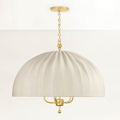 Palmetto Chandelier in Detail.