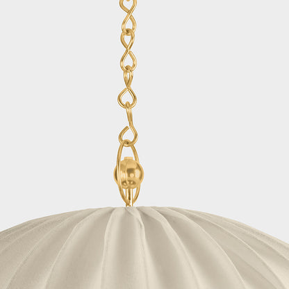 Palmetto Chandelier in Detail.