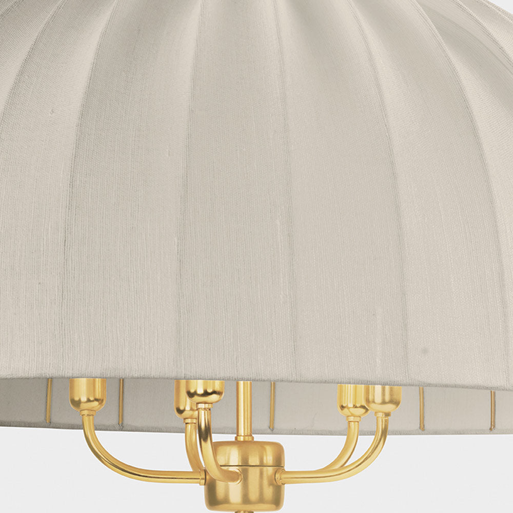 Palmetto Chandelier in Detail.