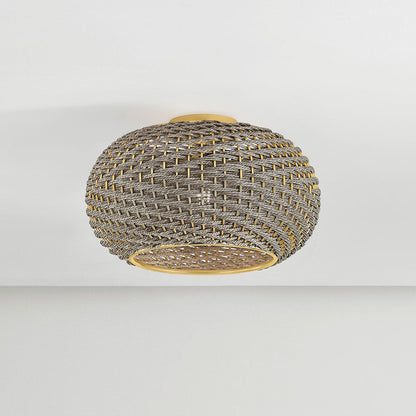 Penarth Flush Mount Ceiling Light in Detail.