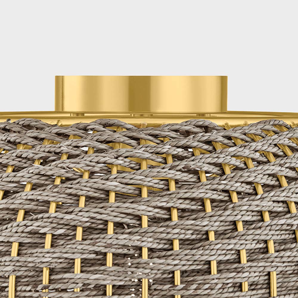 Penarth Flush Mount Ceiling Light in Detail.