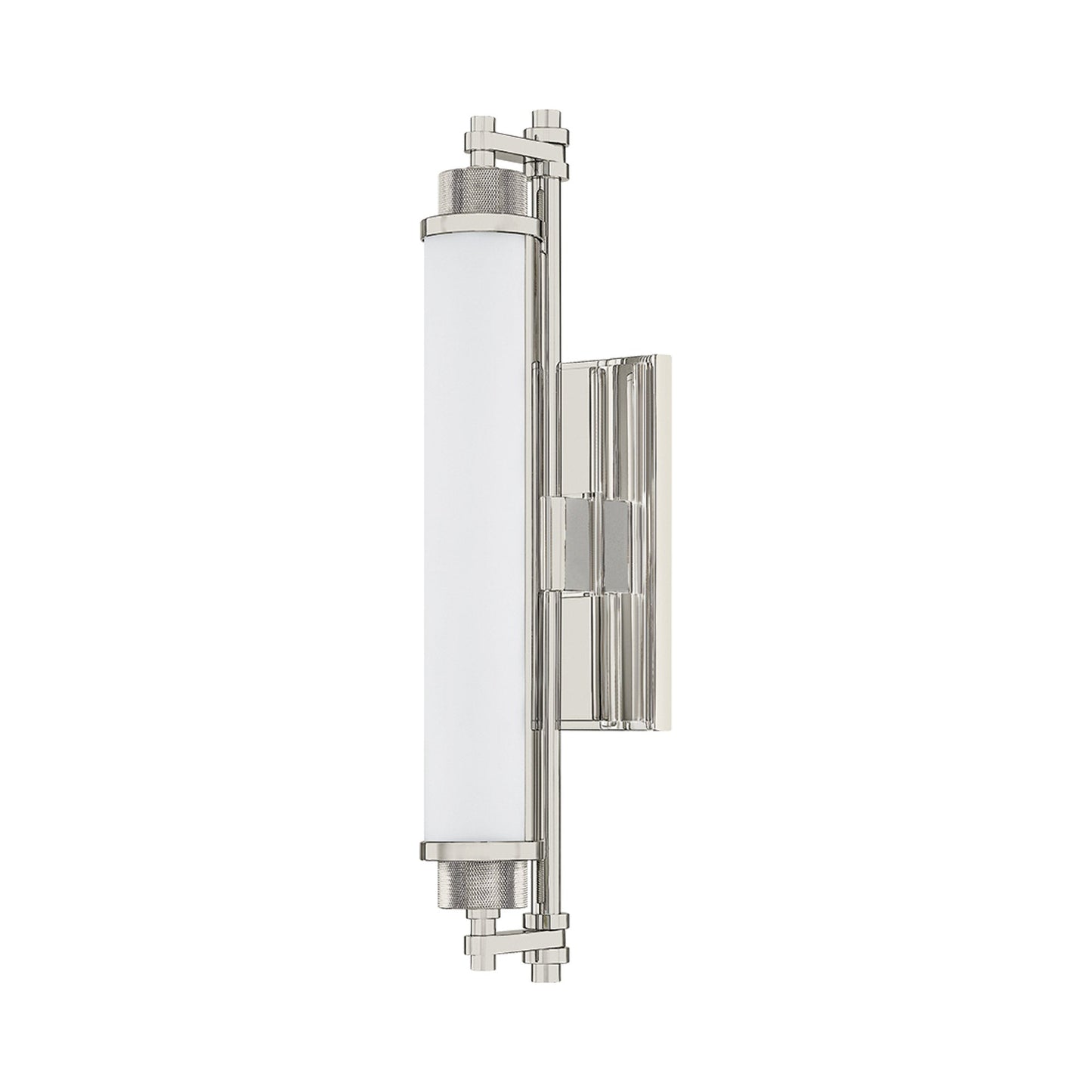 Plandome LED Bath Vanity Light in Polished Nickel (18-Inch).