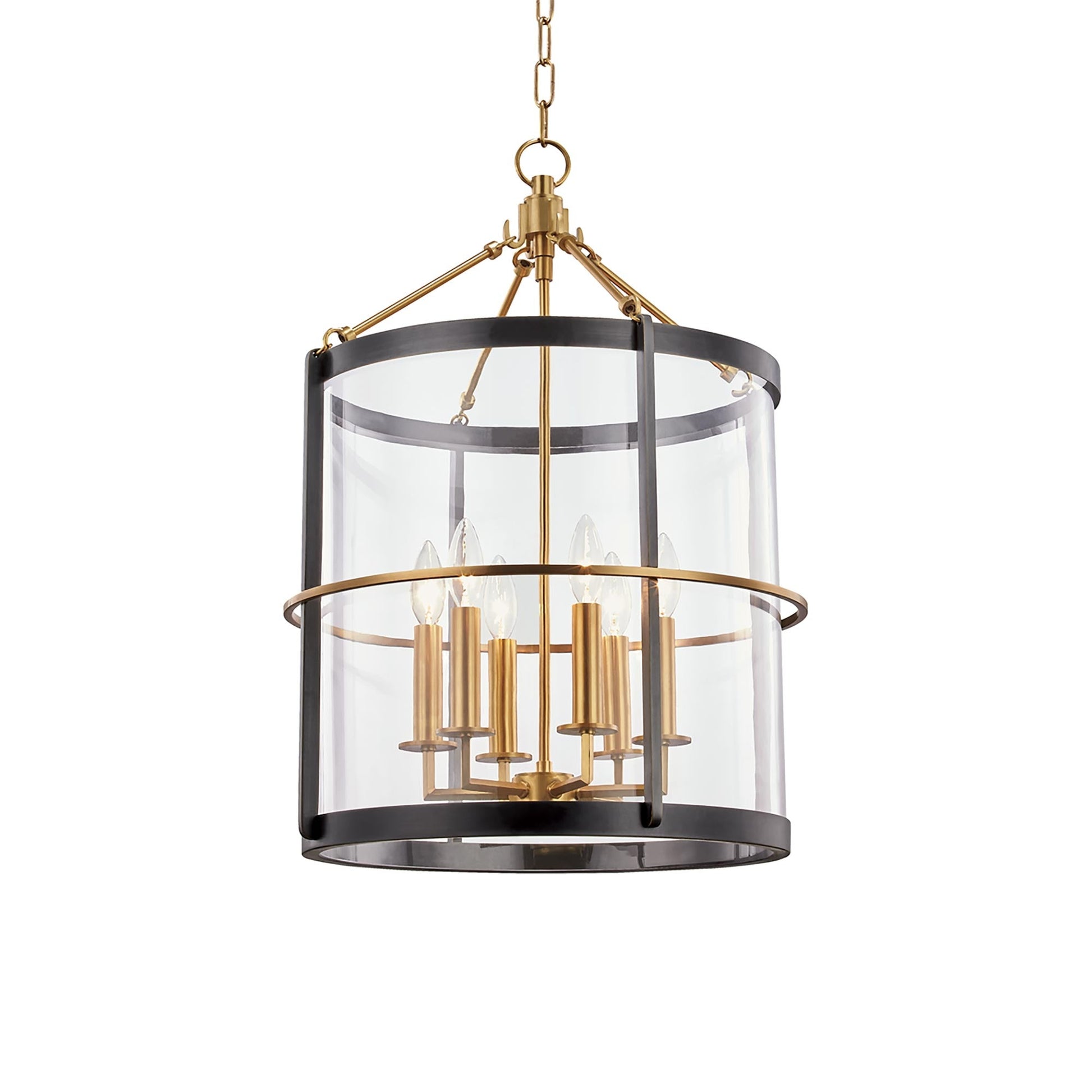 Ren Pendant Light in Aged Old Bronze (6-Light).
