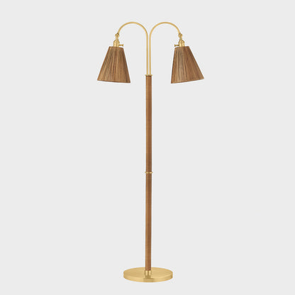 Ruthin Floor Lamp in Detail.