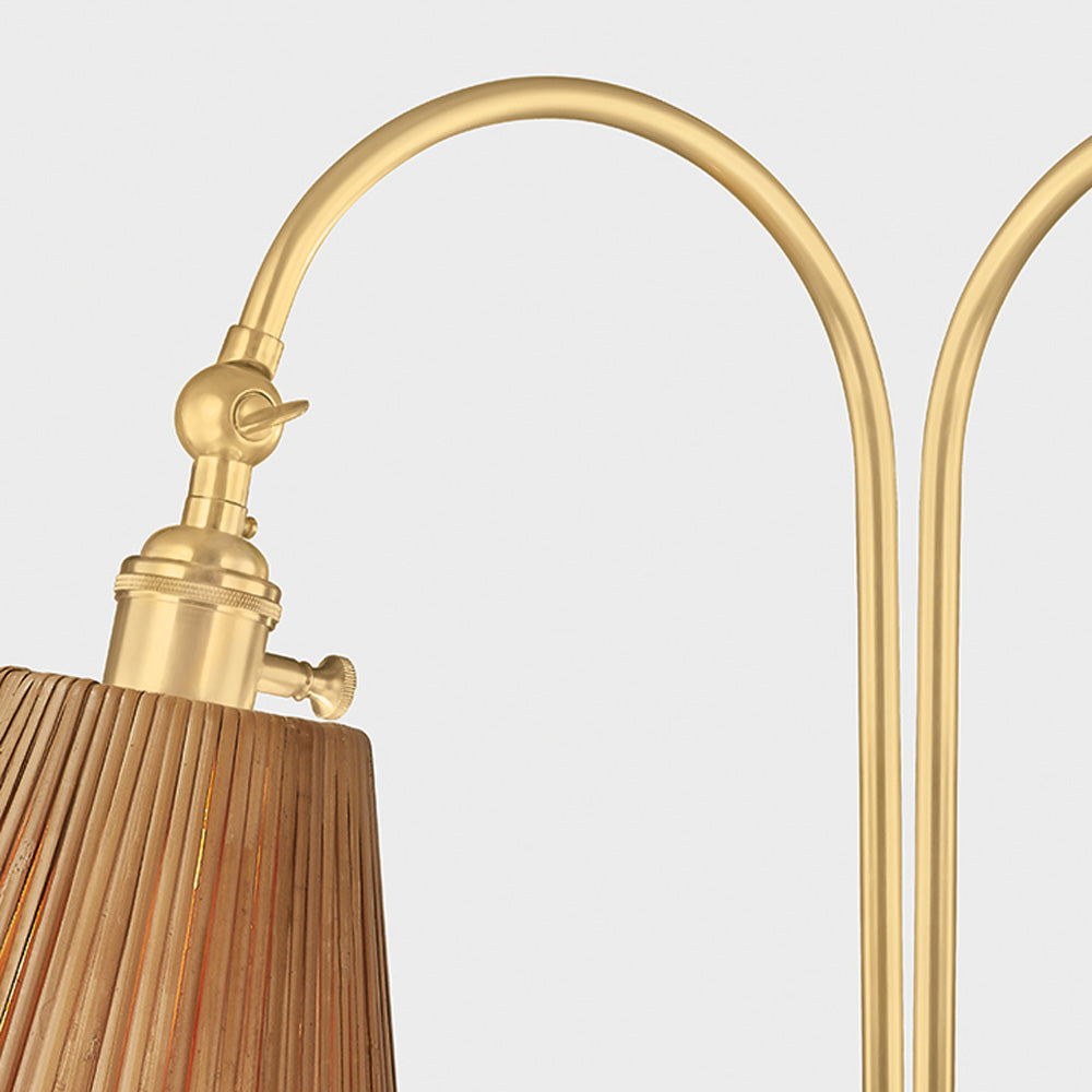 Ruthin Floor Lamp in Detail.
