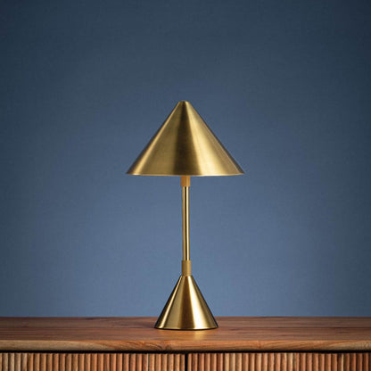 Salma LED Rechargeable Table Lamp in Detail.