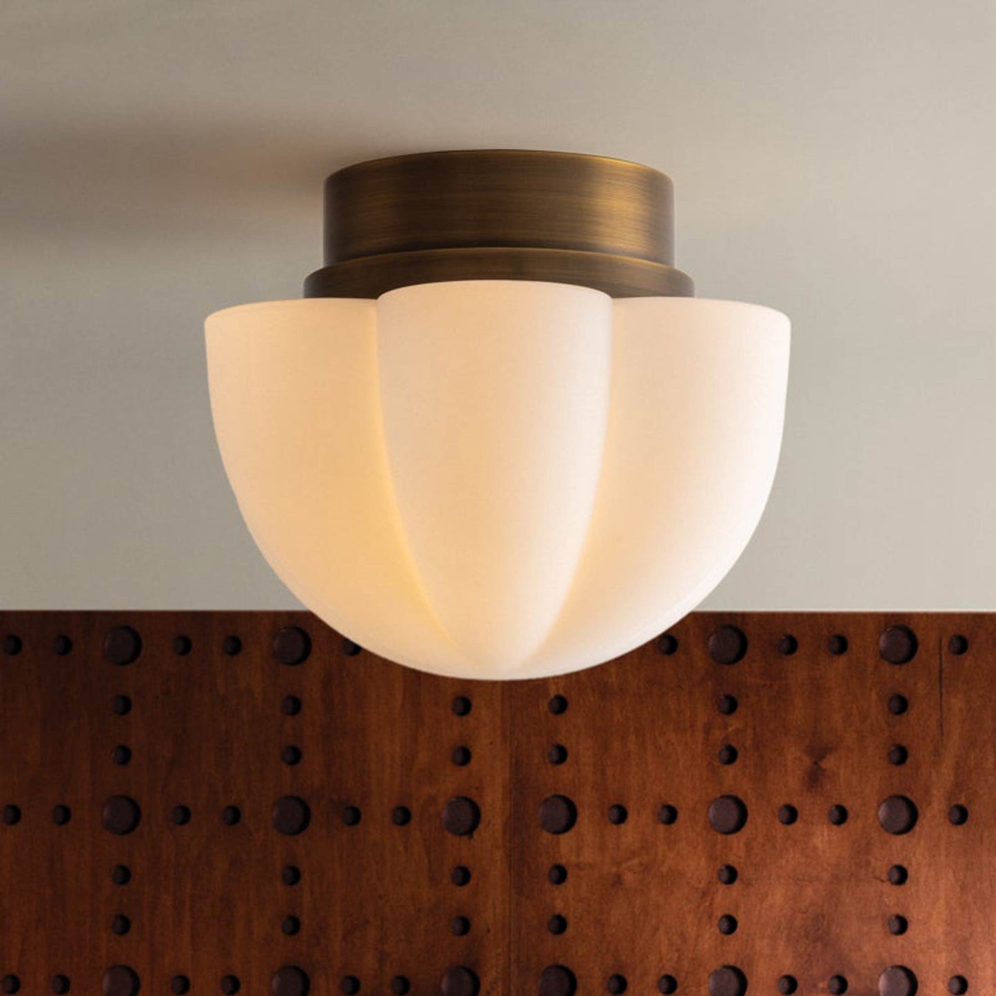 Seabrook Flush Mount Ceiling Light in Detail.