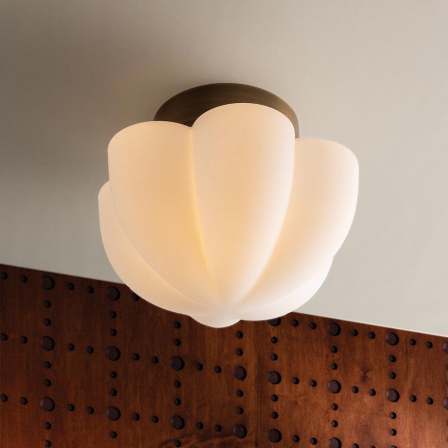 Seabrook Flush Mount Ceiling Light in Detail.