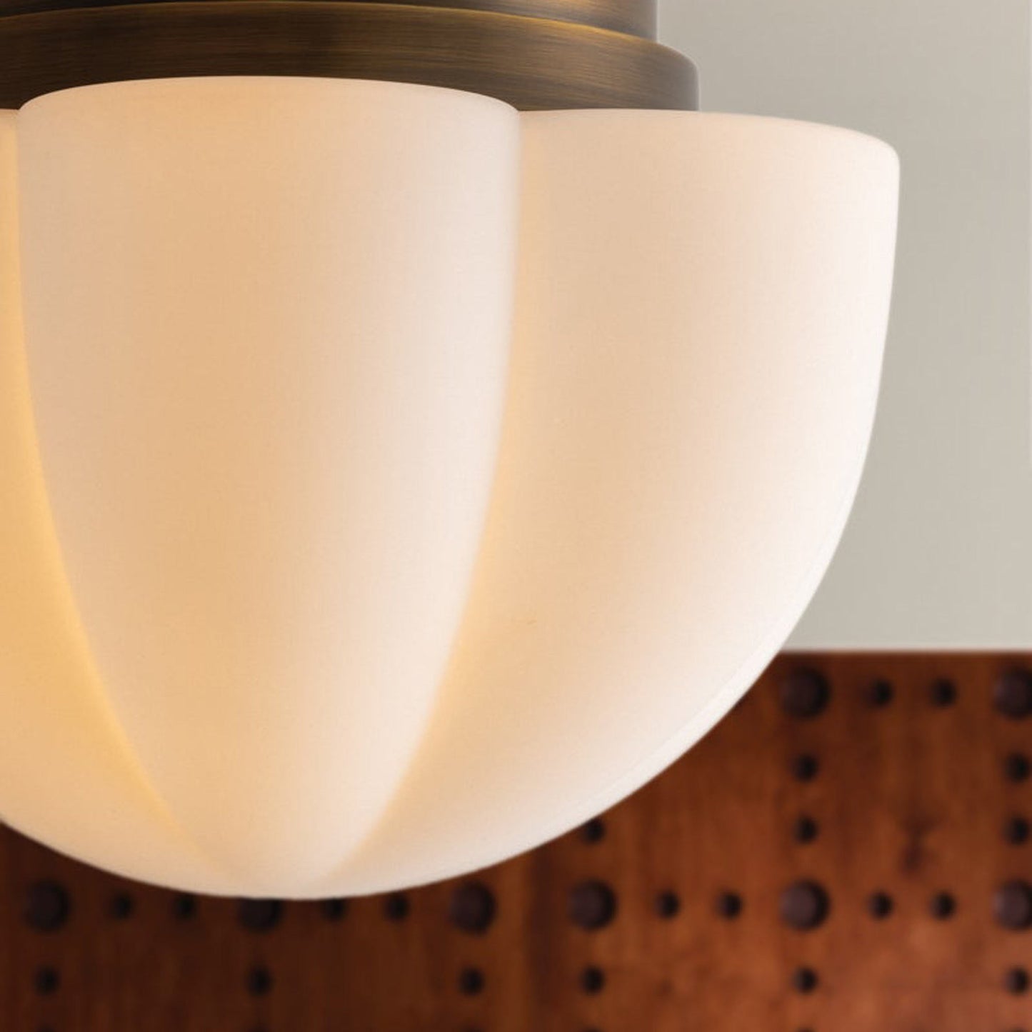Seabrook Flush Mount Ceiling Light in Detail.