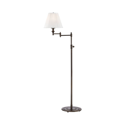 Signature No.1 Floor Lamp in Distressed Bronze.