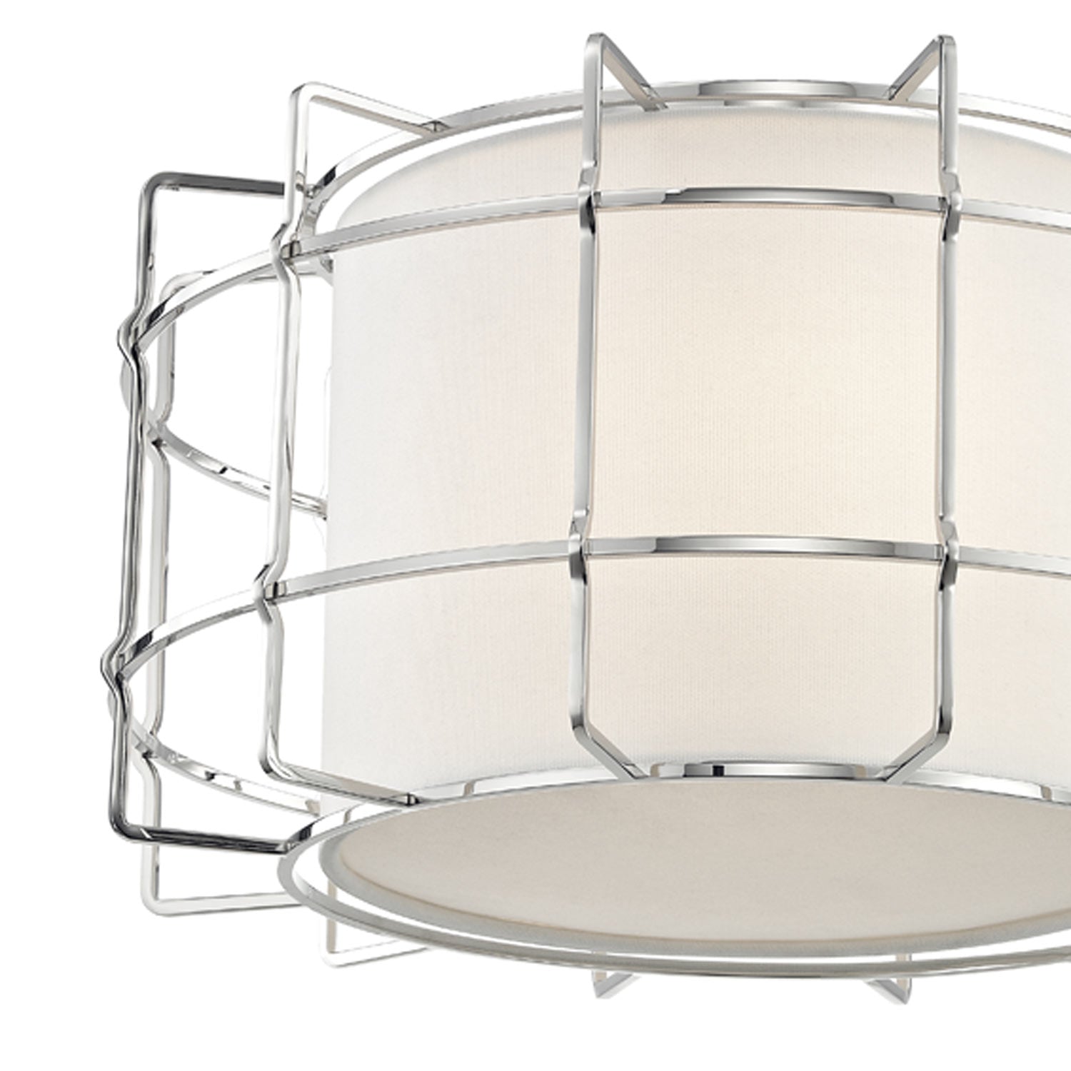 Sovereign Flush Mount Ceiling Light in Detail.
