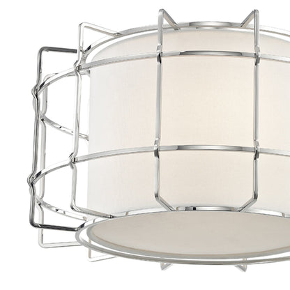 Sovereign Flush Mount Ceiling Light in Detail.
