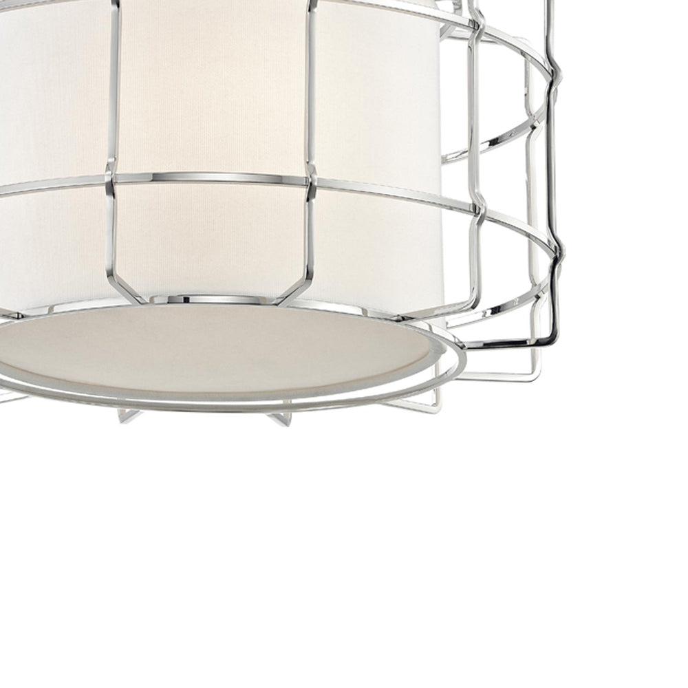 Sovereign Flush Mount Ceiling Light in Detail.