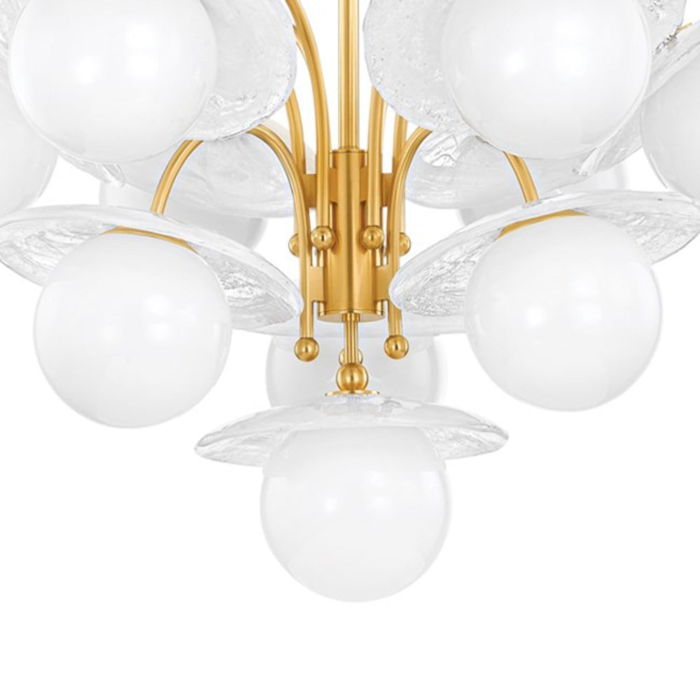 Stampford Chandelier in Detail.