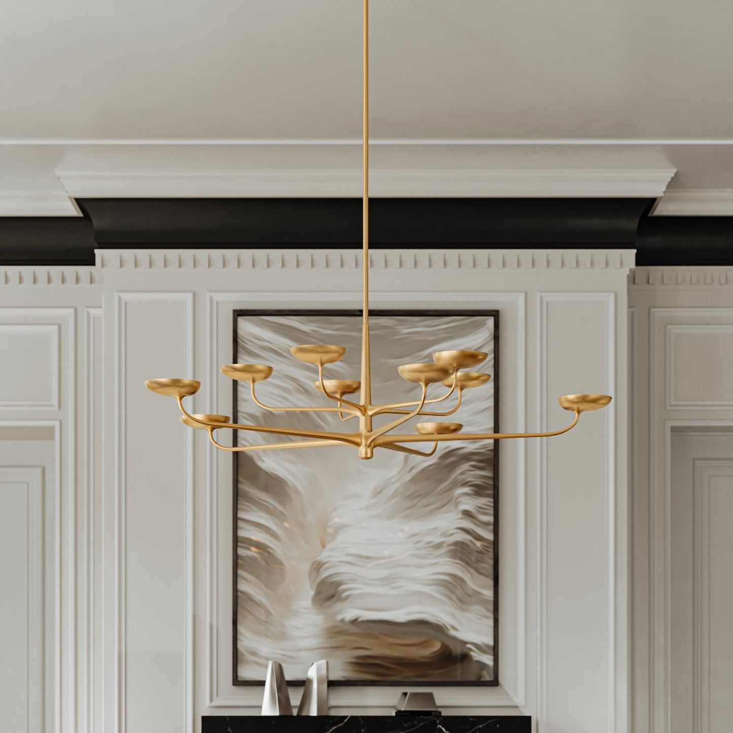 Taormina LED Chandelier in Detail.