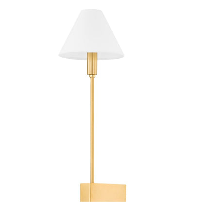 Teaneck Plug-In Wall Light in Detail.