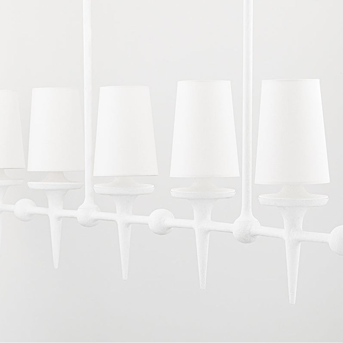 Torch Linear Pendant Light in Detail.