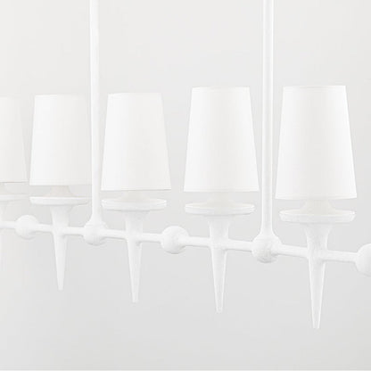 Torch Linear Pendant Light in Detail.