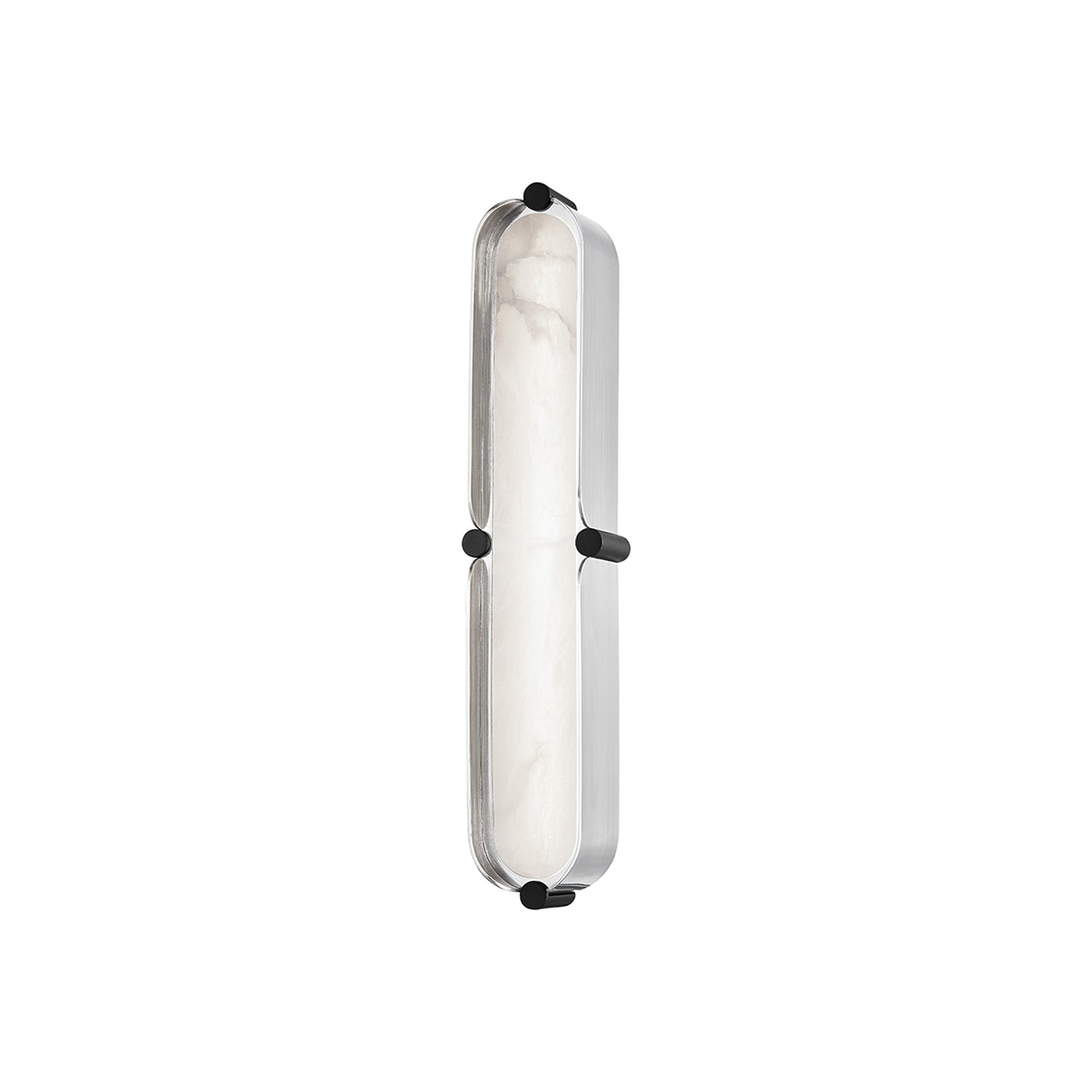 Tribeca LED Bath Vanity Light in Burnished Nickel/Black Combo (Small).