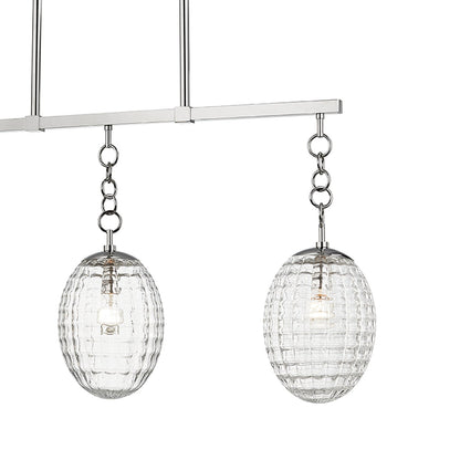 Venice Linear Pendant Light in Detail.