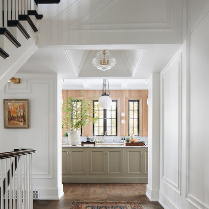 Washington Pendant Light in kitchen.