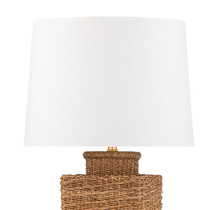Weaver Table Lamp in Detail.