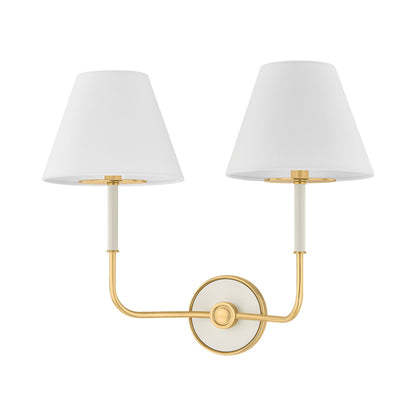 Wedgewood Wall Light in Off-White (2-Light).