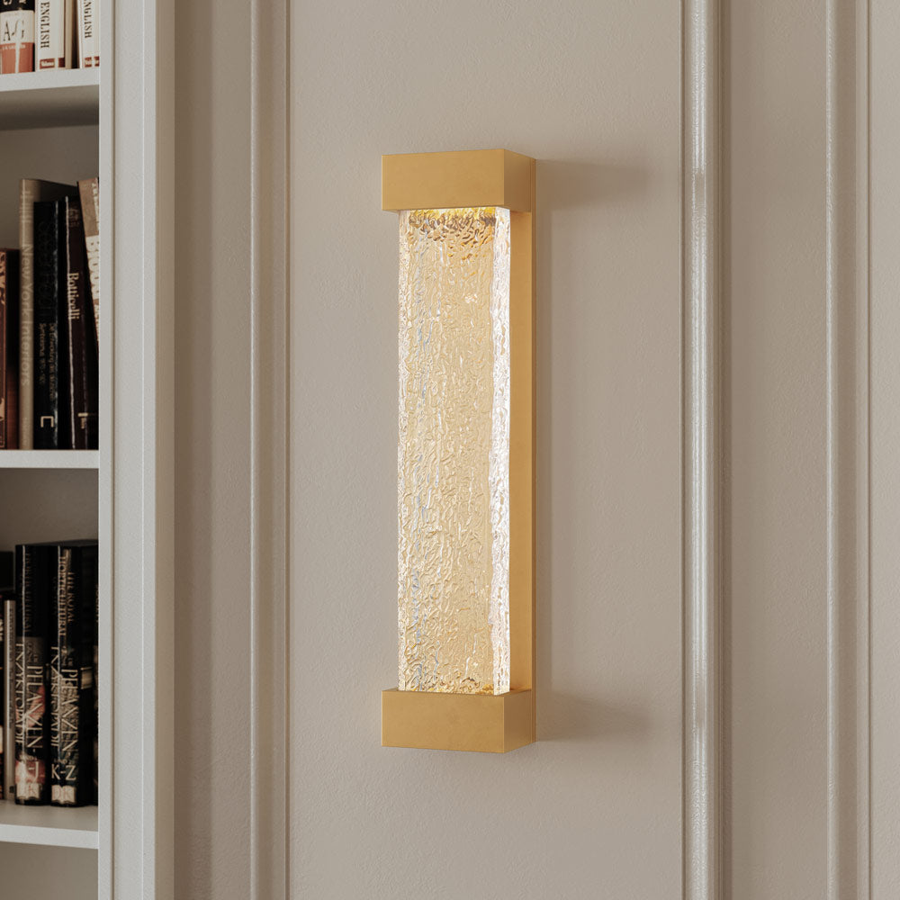 Wharton LED Wall Light in living room.