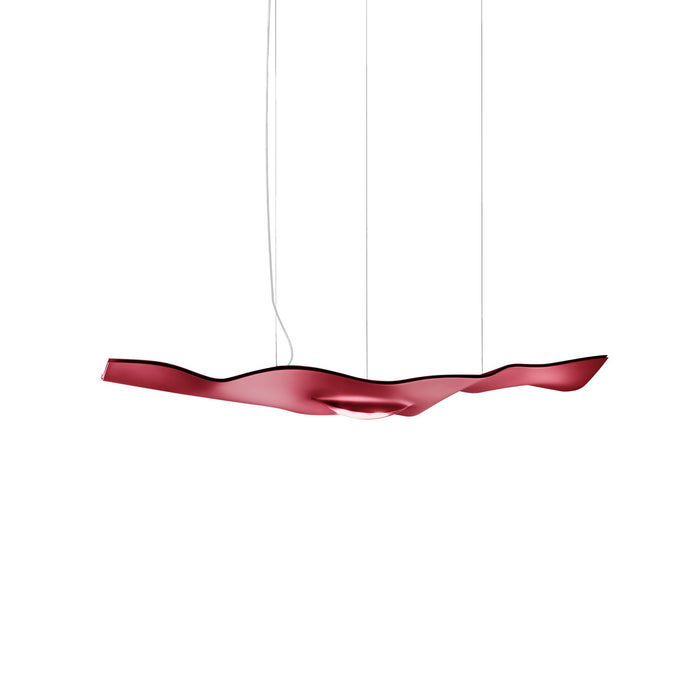 Luce Volante LED Pendant Light in Red.