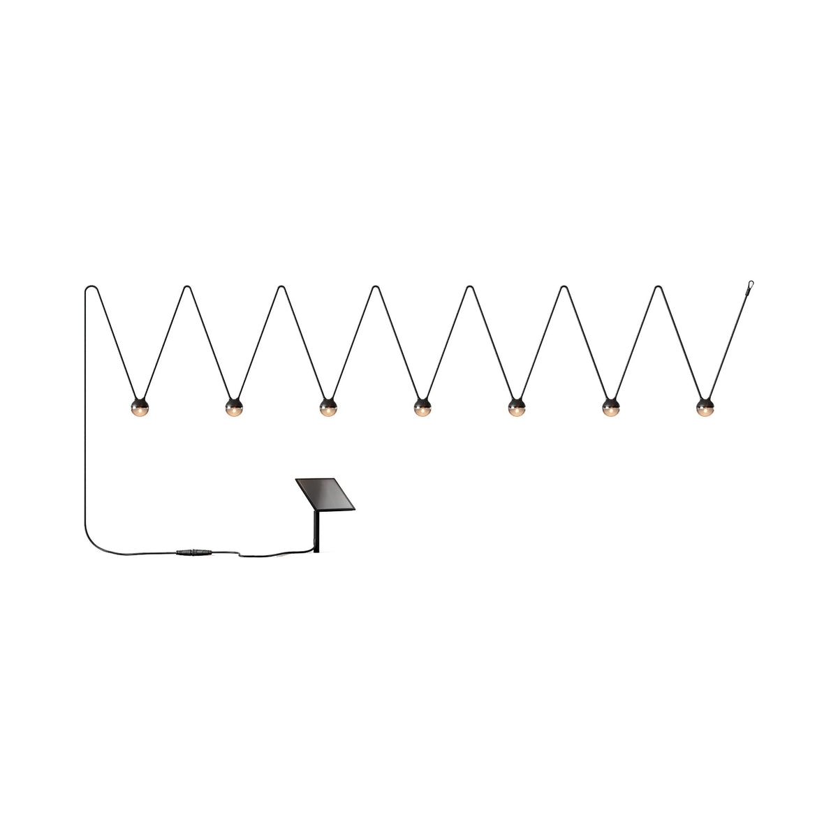 Cherry Bubbls Outdoor LED Solar Powered String Light.