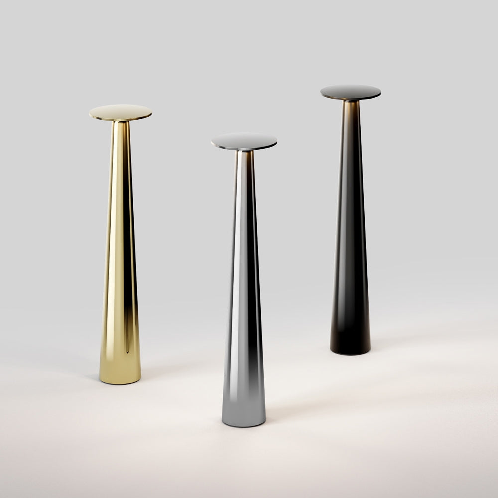 Lix Skinny Outdoor LED Rechargeable Table Lamp in Detail.