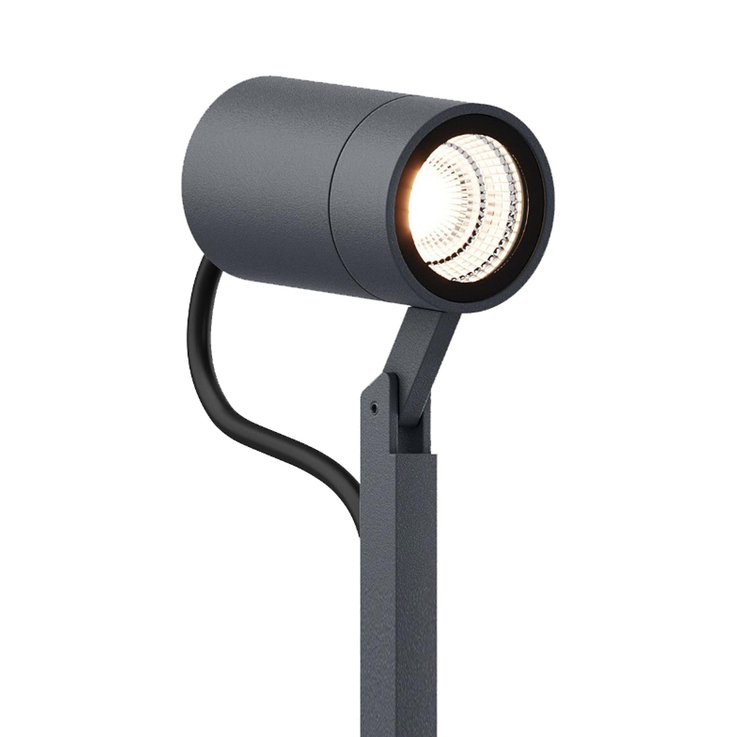 Piek Mini LED Solar Join Path Light in Anthracite.