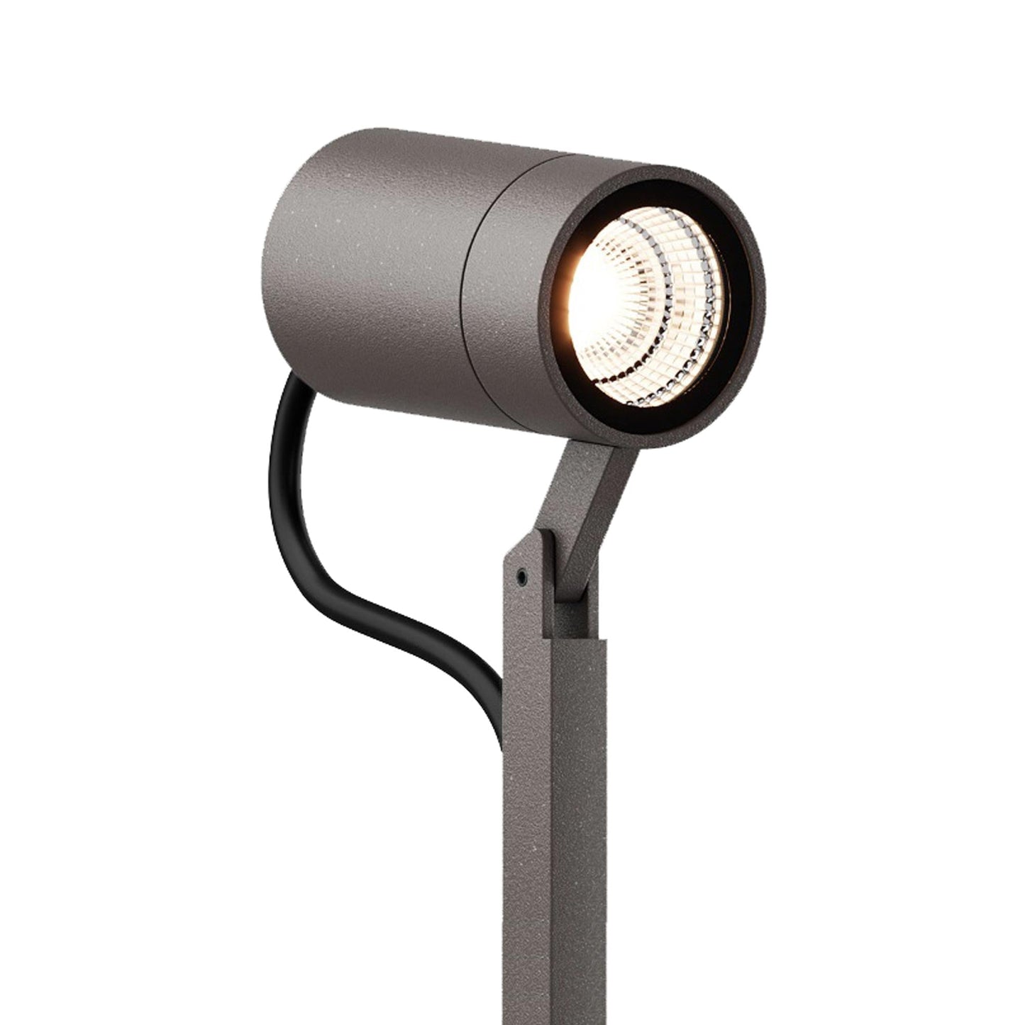 Piek Mini LED Solar Join Path Light in Cool Brown.