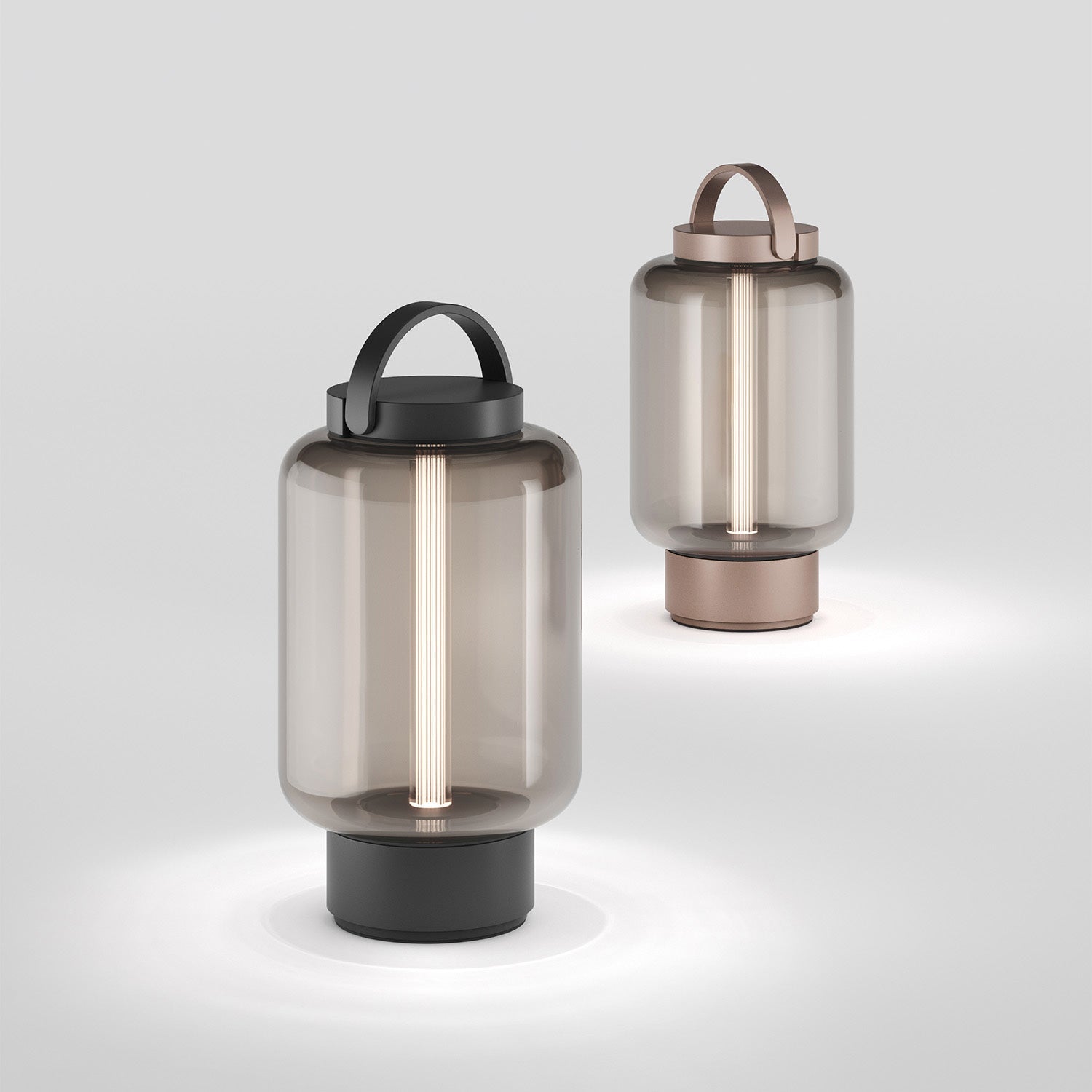 Qu Outdoor LED Portable Table Lamp in Detail.