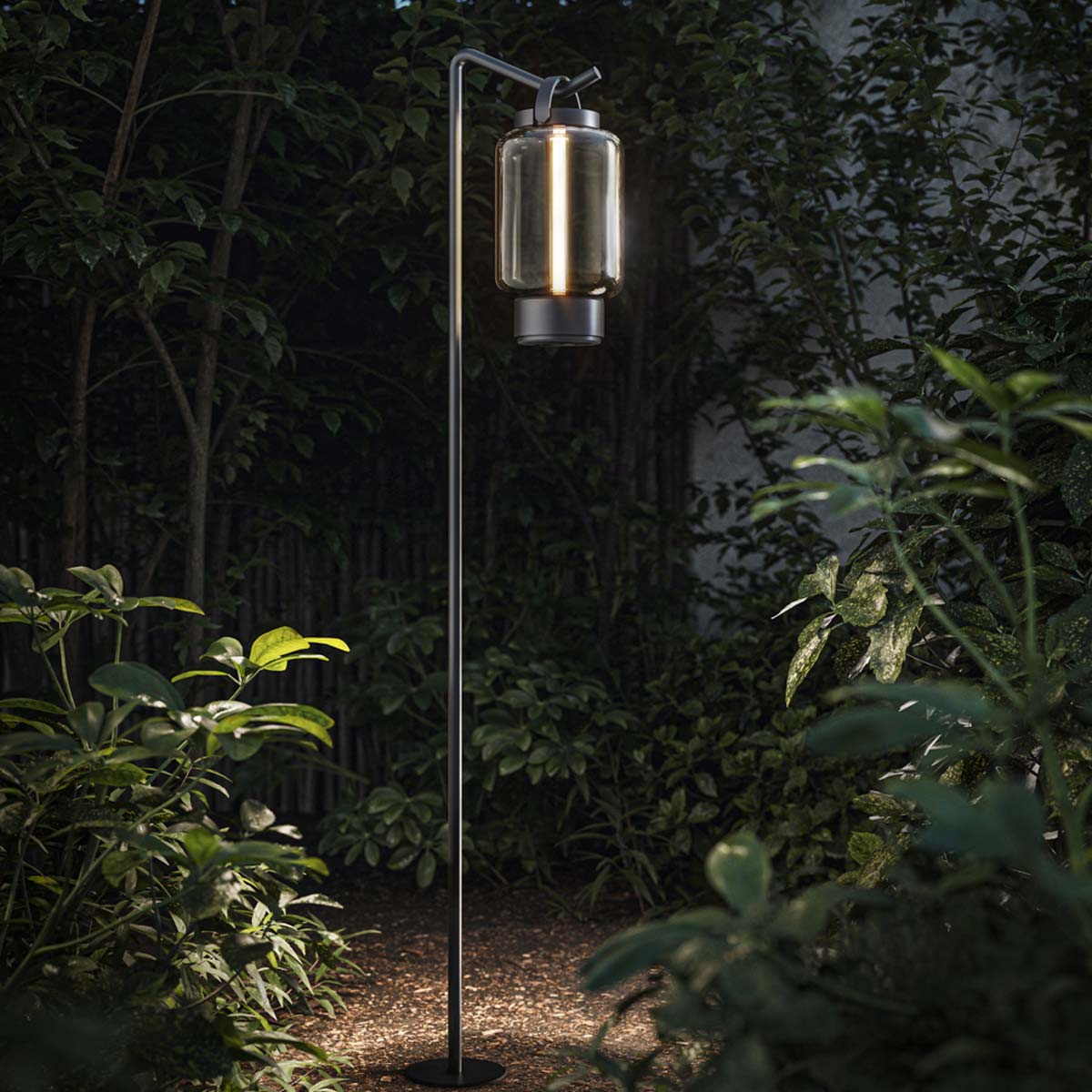 Qu Outdoor Pin Floor Hanging Accessory in Outside Area.