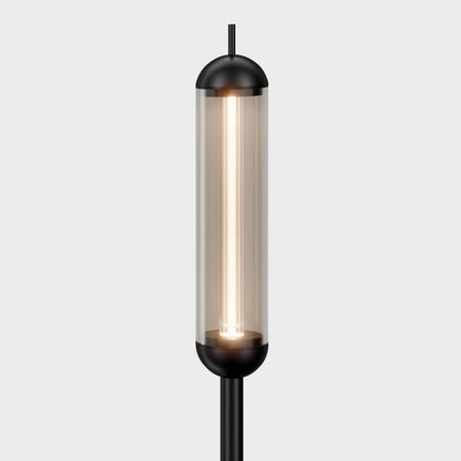 Reed Outdoor LED Solar Path Light Set in Detail.