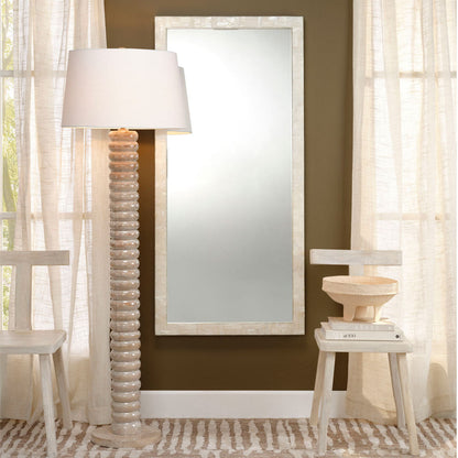 Abacus Floor Lamp in living room.