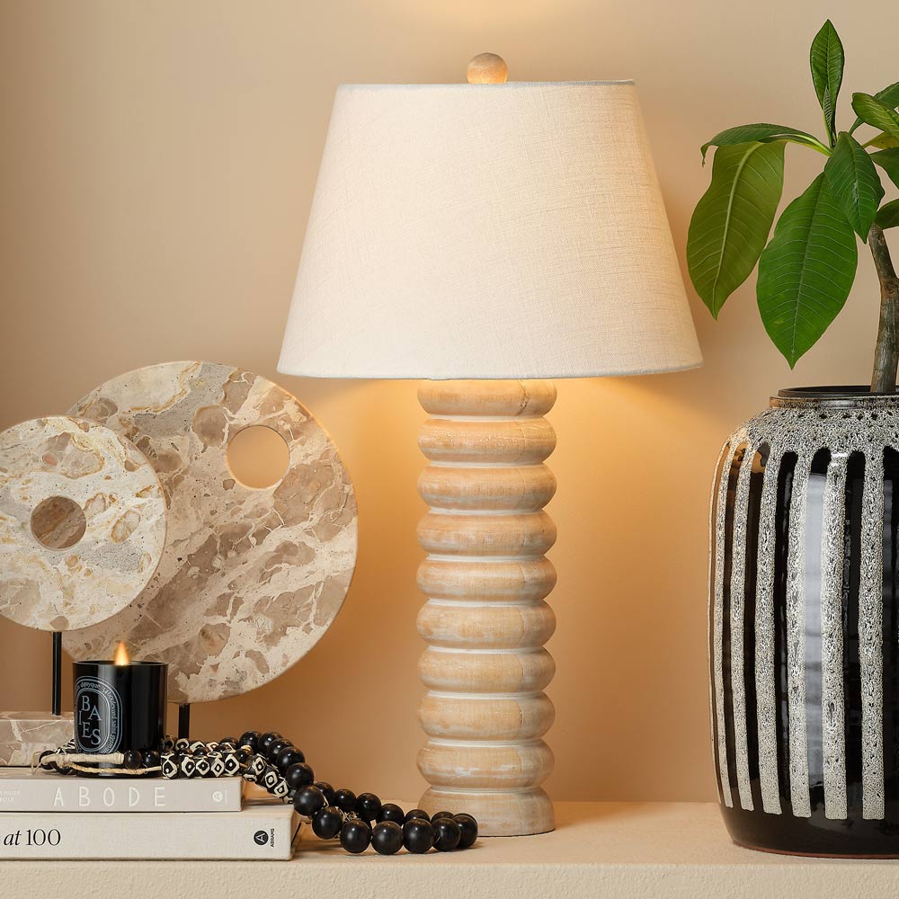 Abacus Table Lamp in Detail.