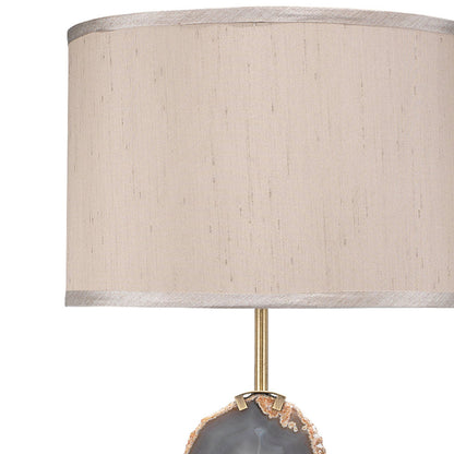 Agate Table Lamp in Detail.